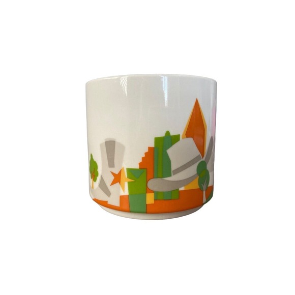 Starbucks 2014 Dallas Texas "You Are Here" Coffee Mug Cup 14 Oz - Picture 3 of 6